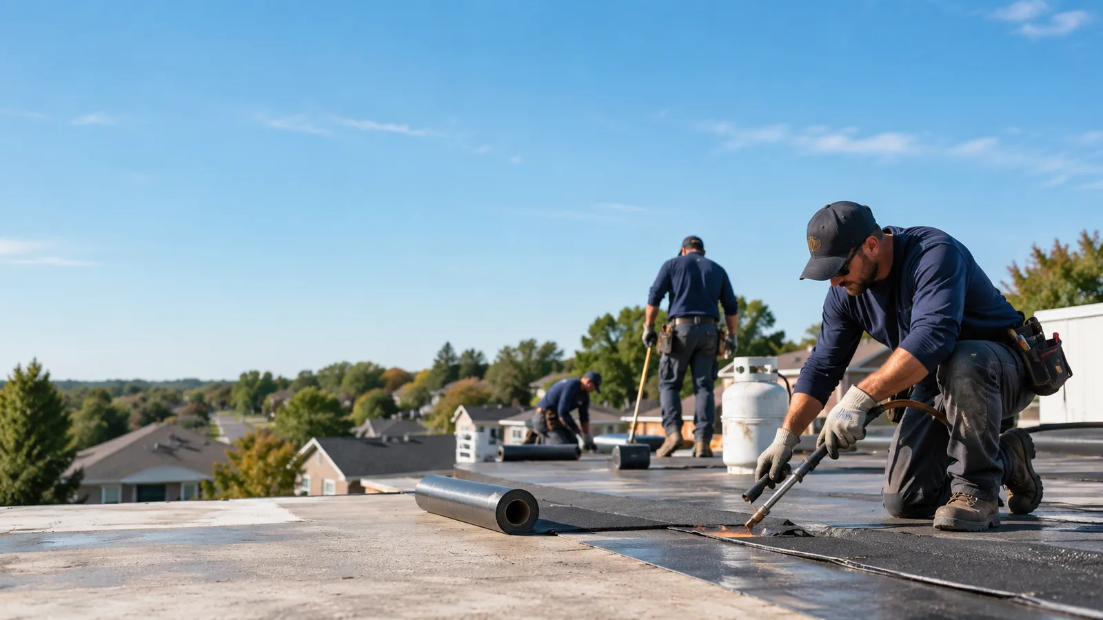 Flat Roof Leak Repair providers in Everson, PA